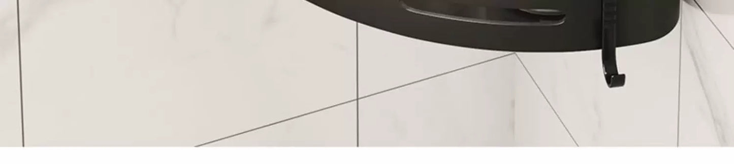 No-Drill Adhesive Shower Shelf — Waterproof Wall-Mounted Bathroom Storage Rack