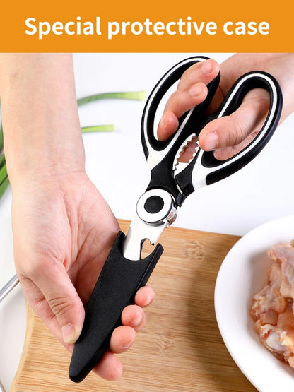 Kitchen Shears — Heavy-Duty Scissors for Meat, Fish and Herbs