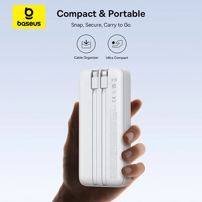 20,000mAh Fast Charging Portable Power Bank — PD 22.5W Travel Phone Charger