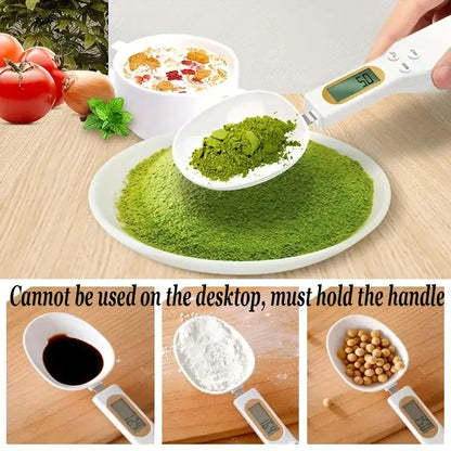 Digital Spoon Scale — LCD Kitchen Measuring Spoon for Coffee and Baking