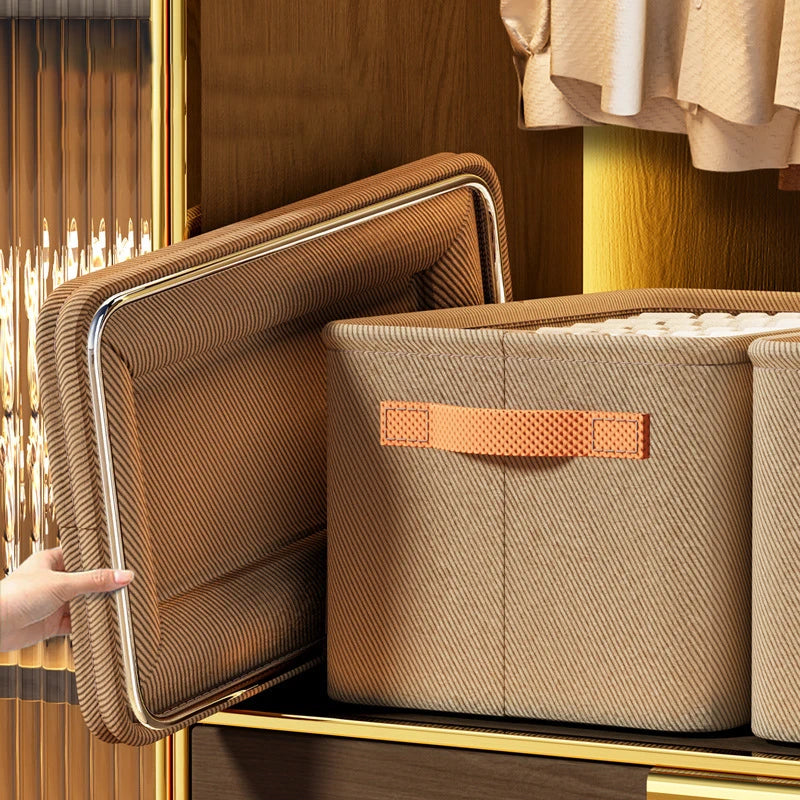 Closet Clothing Organizer Set — Collapsible Storage Bags for Clothes