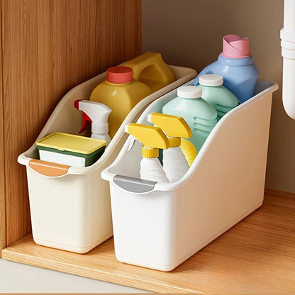 Pantry Storage Bins — Stackable Kitchen Cabinet Organizer Set