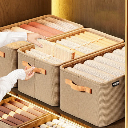 Closet Clothing Organizer Set — Collapsible Storage Bags for Clothes