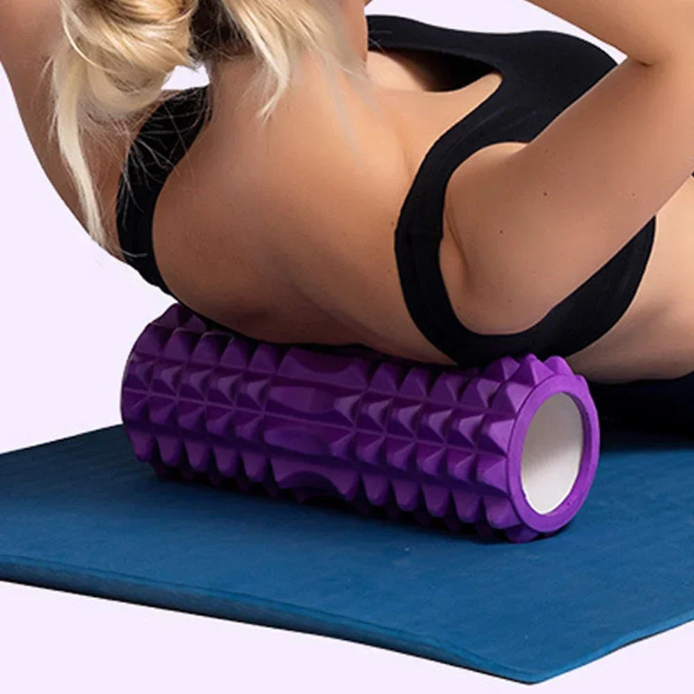 Hollow Foam Massage Roller for Muscle Recovery — Yoga and Physical Therapy Column
