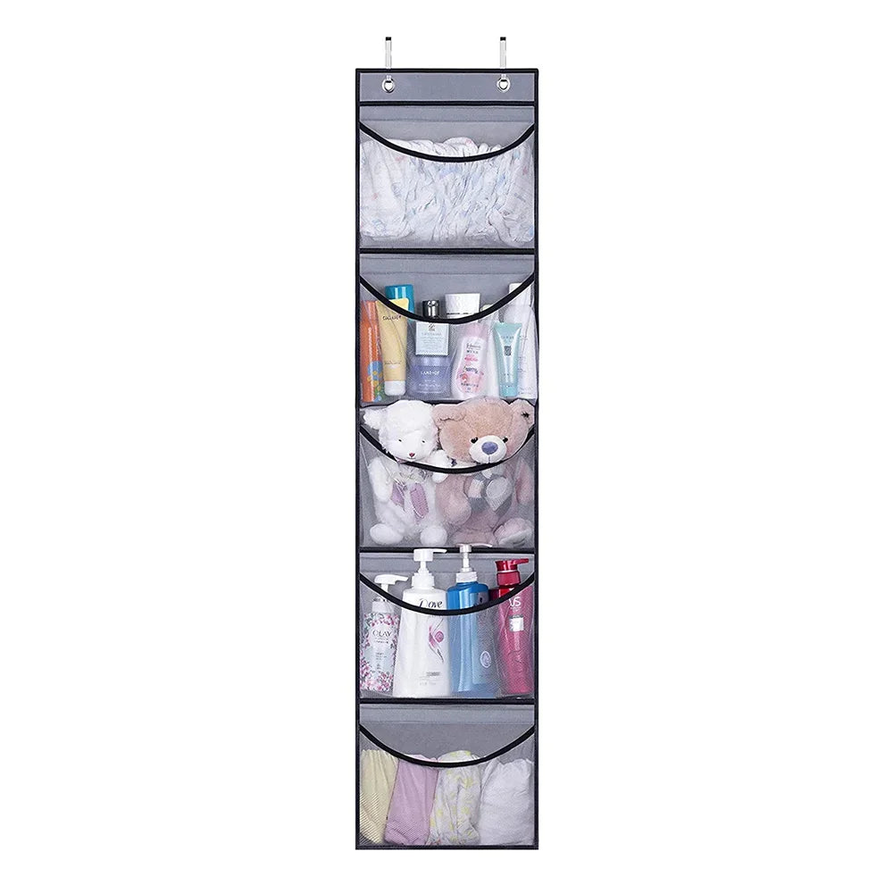 Over-the-Door 5-Pocket Storage Organizer