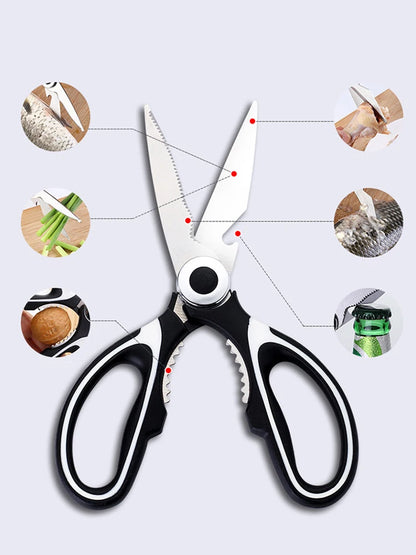 Kitchen Shears — Heavy-Duty Scissors for Meat, Fish and Herbs