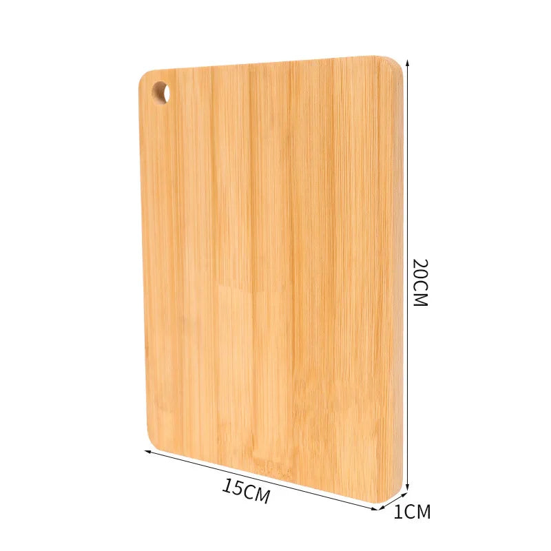 Bamboo Cutting Board — Double-Sided Kitchen Chopping Board with Juice Groove