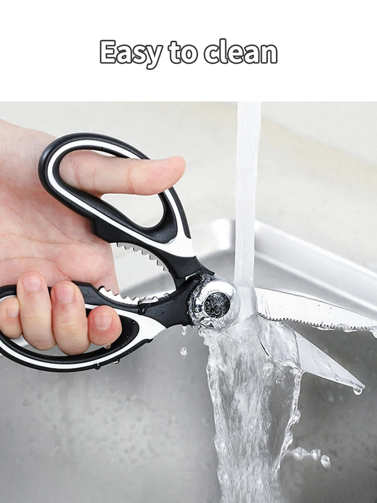 Kitchen Shears — Heavy-Duty Scissors for Meat, Fish and Herbs