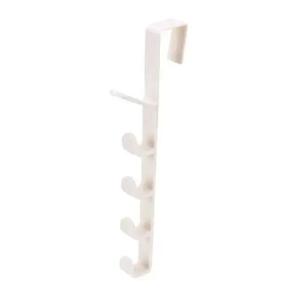 Over-Door Coat and Bag Hook Rack — Multi-Hook, No Drilling