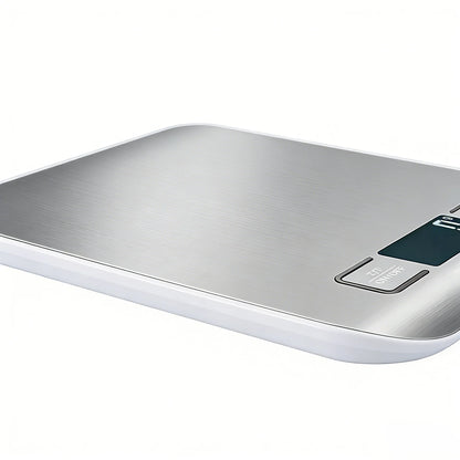 Digital Kitchen Food Scale — Stainless Steel Weighing Scale for Baking and Cooking