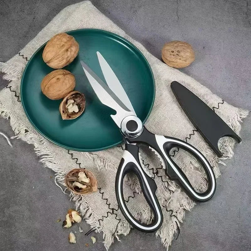 Kitchen Shears — Heavy-Duty Scissors for Meat, Fish and Herbs
