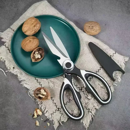 Kitchen Shears — Heavy-Duty Scissors for Meat, Fish and Herbs