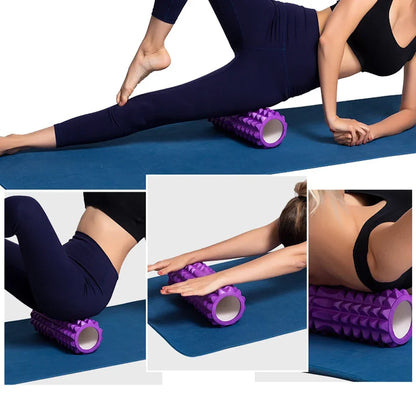 Hollow Foam Massage Roller for Muscle Recovery — Yoga and Physical Therapy Column