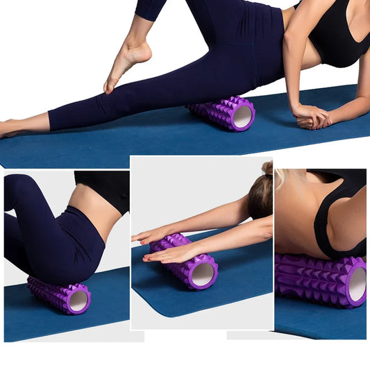 Hollow Foam Massage Roller for Muscle Recovery — Yoga and Physical Therapy Column