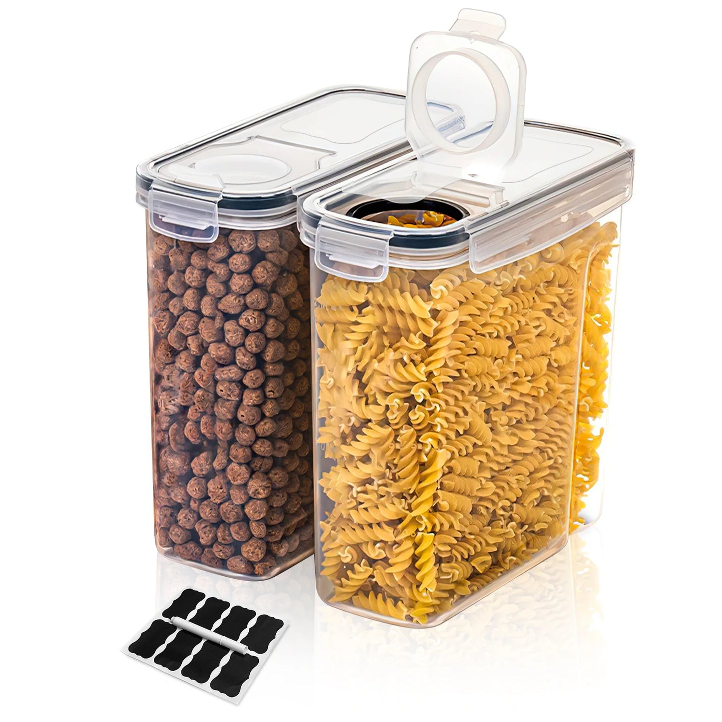 Airtight Cereal Storage Containers — BPA-Free Pantry Canisters with Lids