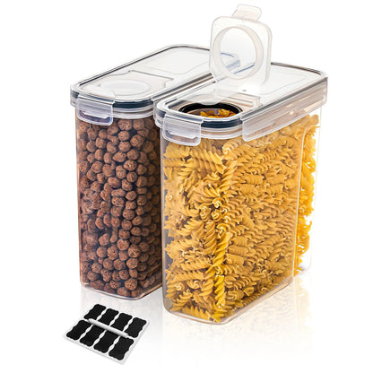 Airtight Cereal Storage Containers — BPA-Free Pantry Canisters with Lids