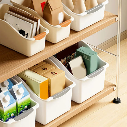 Pantry Storage Bins — Stackable Kitchen Cabinet Organizer Set