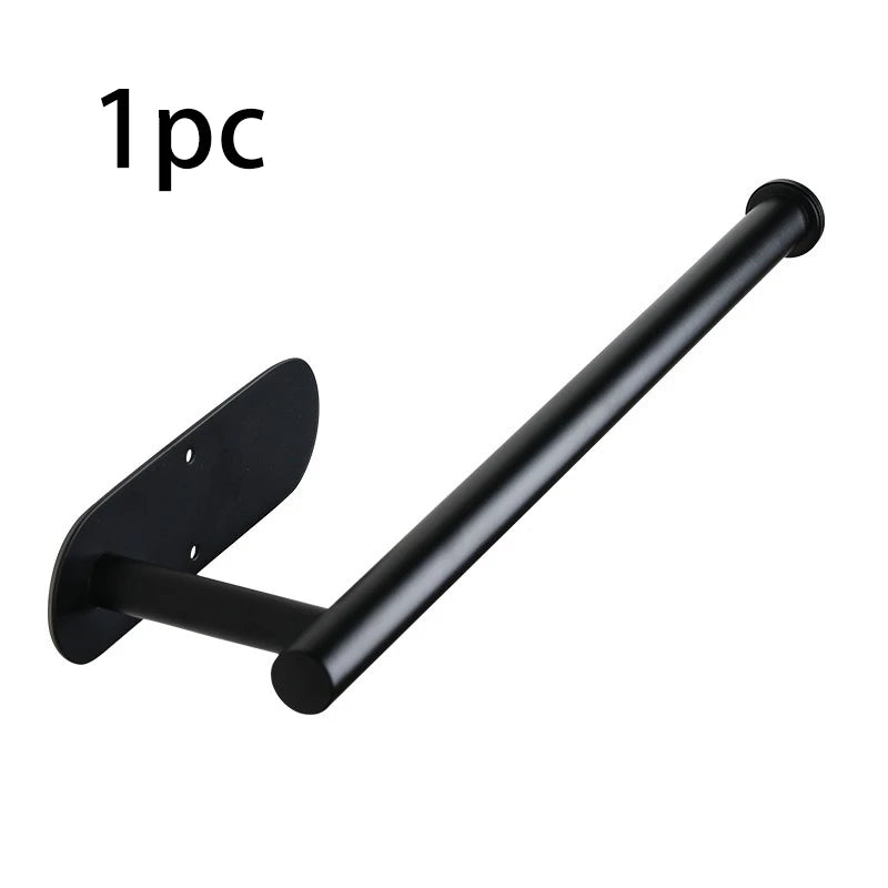 Paper Towel Holder — Wall Mount and Countertop Stainless Steel Kitchen Organizer