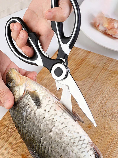 Kitchen Shears — Heavy-Duty Scissors for Meat, Fish and Herbs