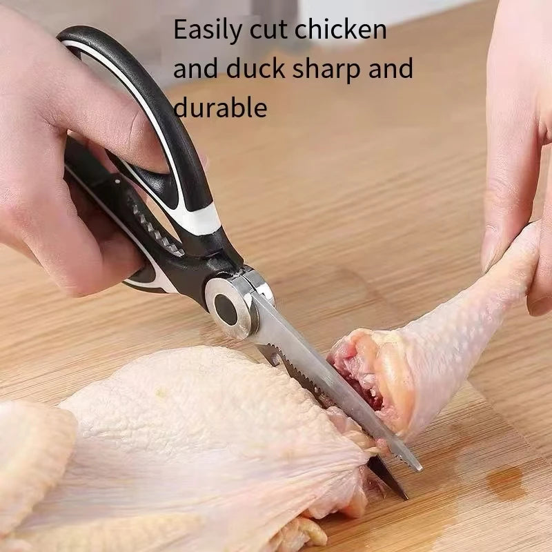Kitchen Shears — Heavy-Duty Scissors for Meat, Fish and Herbs