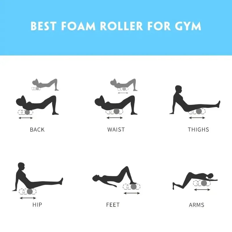 Hollow Foam Massage Roller for Muscle Recovery — Yoga and Physical Therapy Column