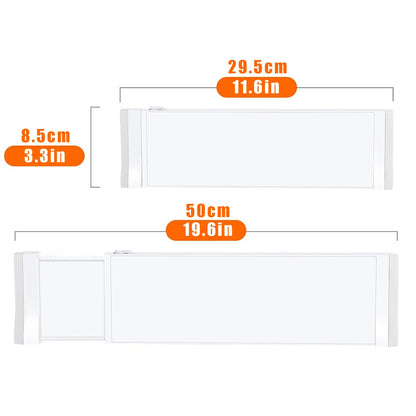 Adjustable Expandable Drawer Dividers — Set of 1 to 8