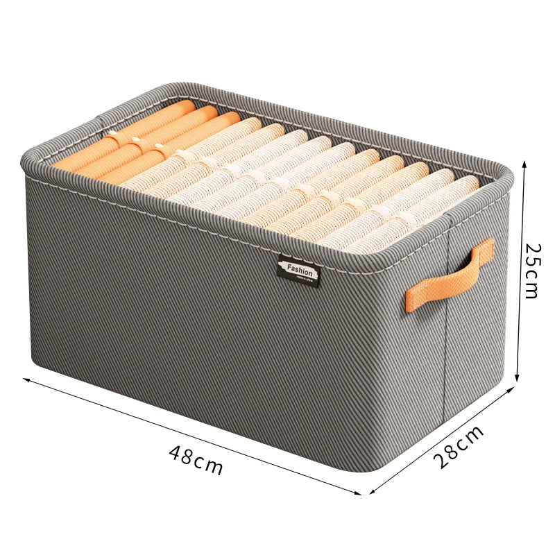 Closet Clothing Organizer Set — Collapsible Storage Bags for Clothes
