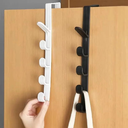 Over-Door Coat and Bag Hook Rack — Multi-Hook, No Drilling
