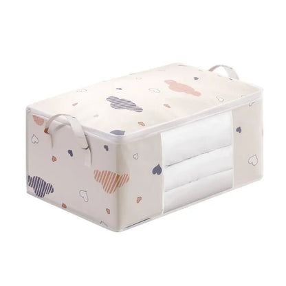 Large Non-Woven Storage Bag with Handles — Foldable, M or L