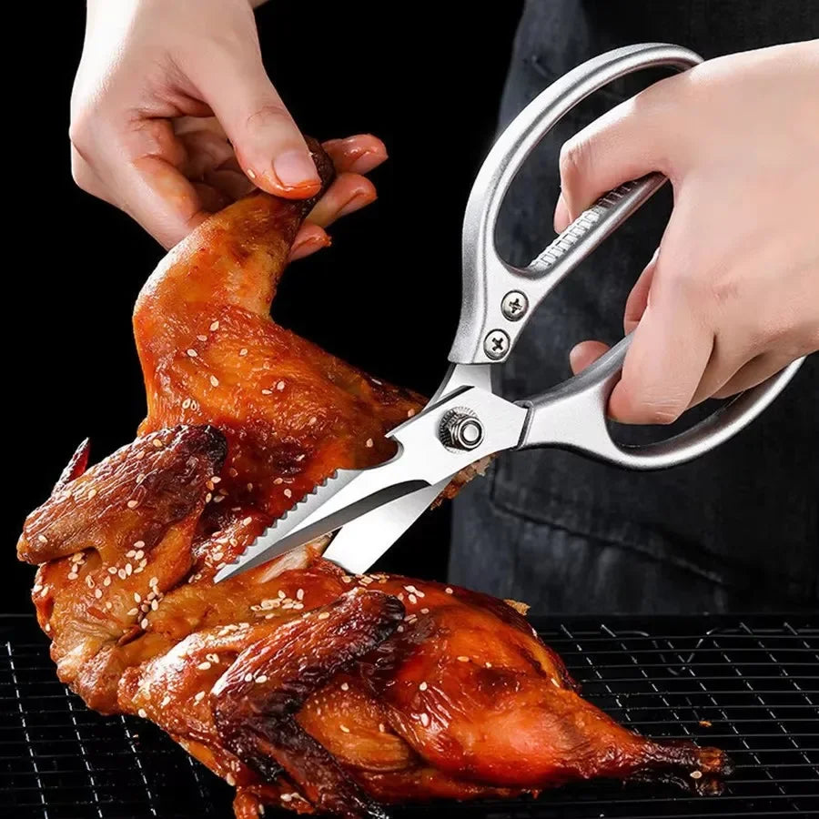 Kitchen Shears — Heavy-Duty Scissors for Meat, Fish and Herbs