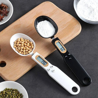 Digital Spoon Scale — LCD Kitchen Measuring Spoon for Coffee and Baking