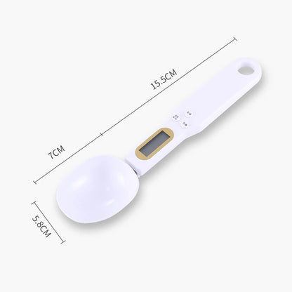 Digital Spoon Scale — LCD Kitchen Measuring Spoon for Coffee and Baking