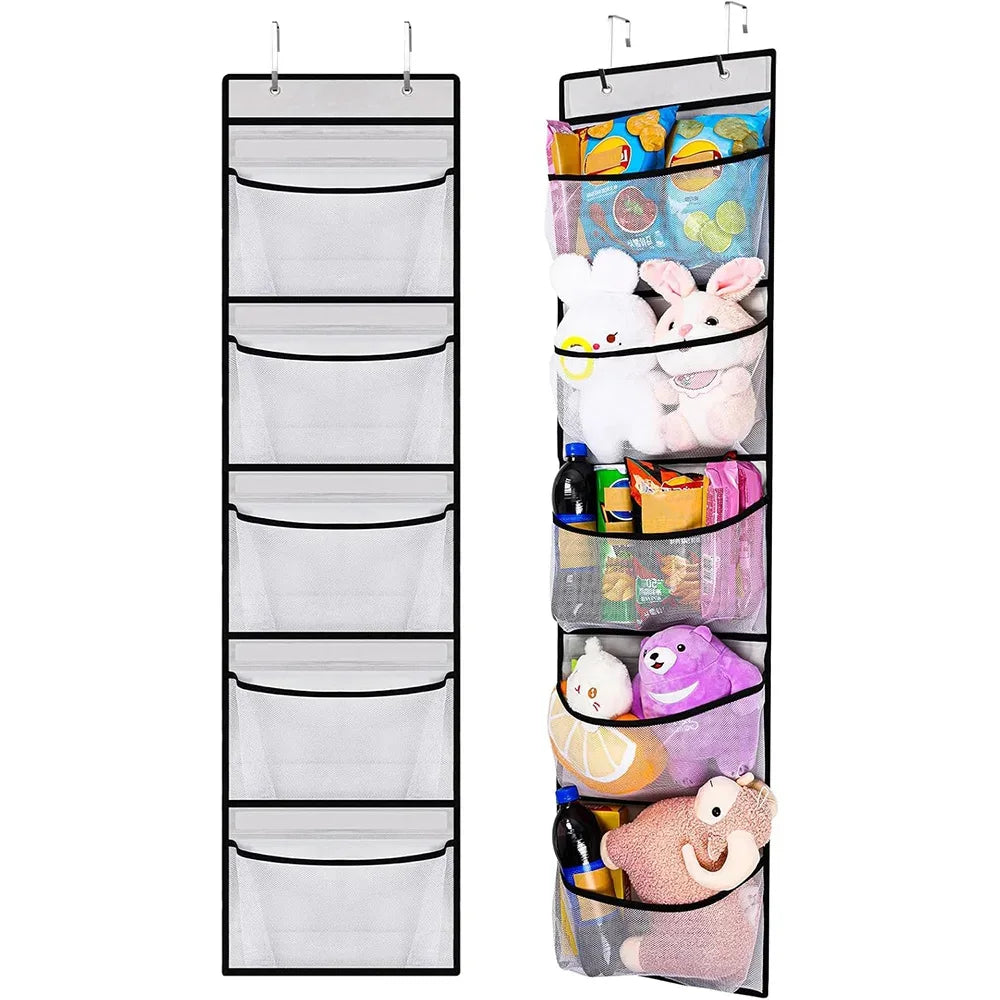 Over-the-Door 5-Pocket Storage Organizer