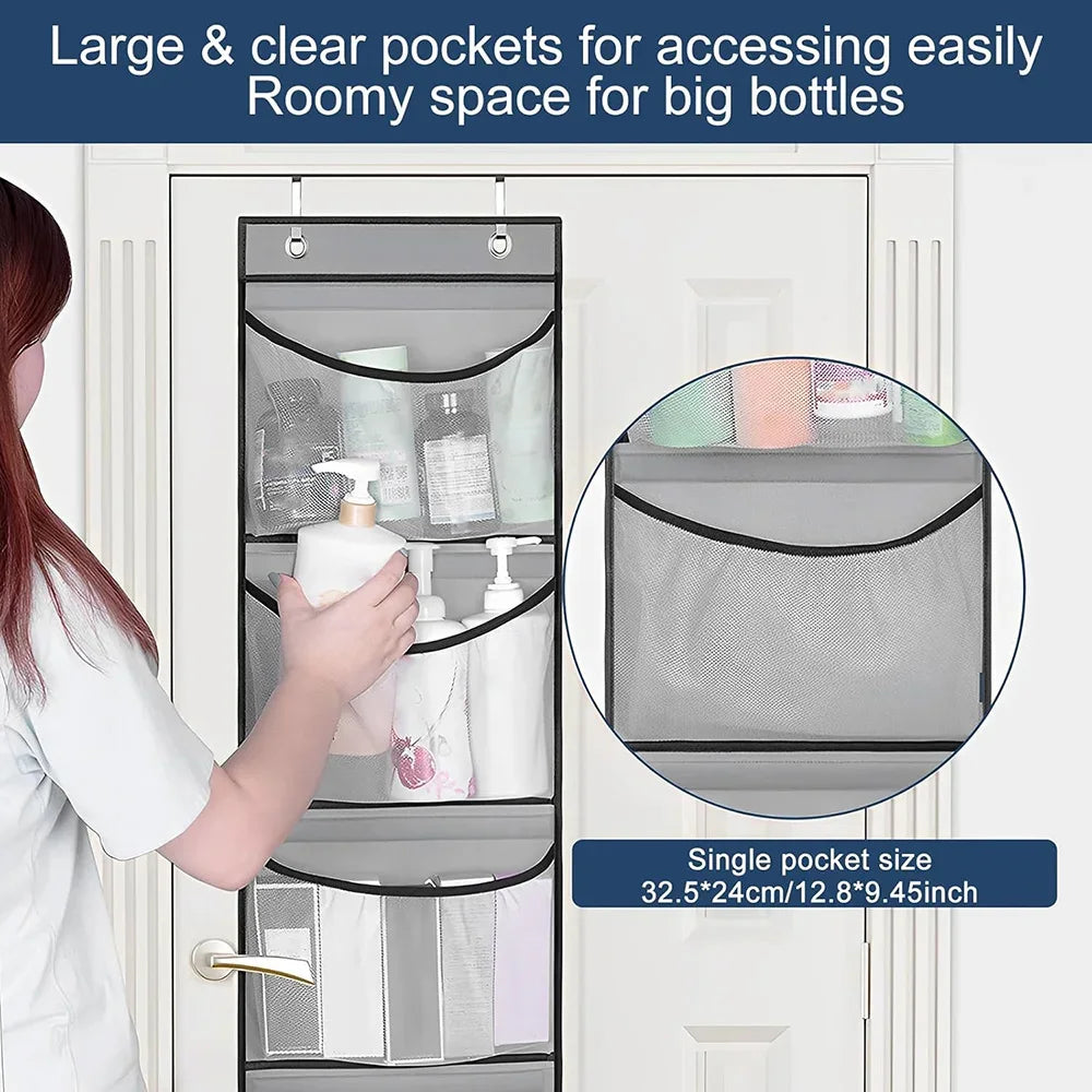 Over-the-Door 5-Pocket Storage Organizer