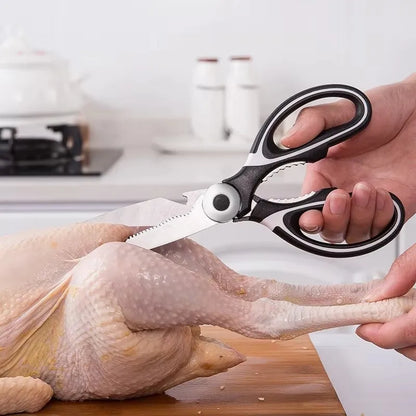 Kitchen Shears — Heavy-Duty Scissors for Meat, Fish and Herbs