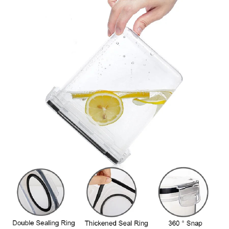 Airtight Cereal Storage Containers — BPA-Free Pantry Canisters with Lids