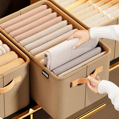 Closet Clothing Organizer Set — Collapsible Storage Bags for Clothes