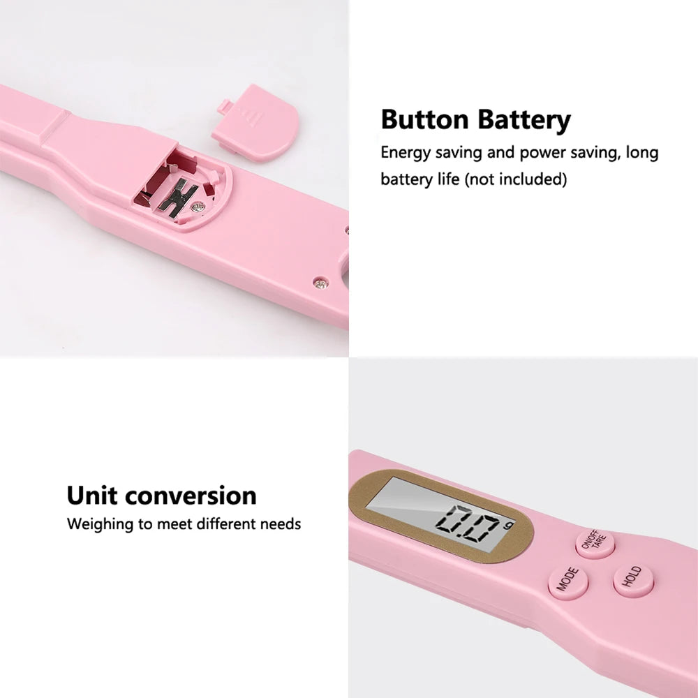 Digital Spoon Scale — LCD Kitchen Measuring Spoon for Coffee and Baking