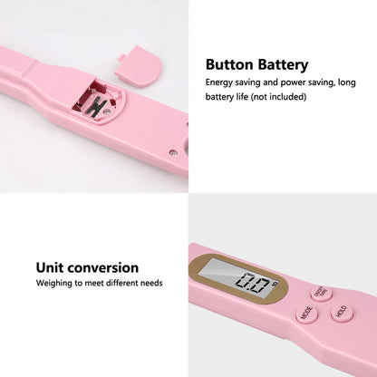 Digital Spoon Scale — LCD Kitchen Measuring Spoon for Coffee and Baking