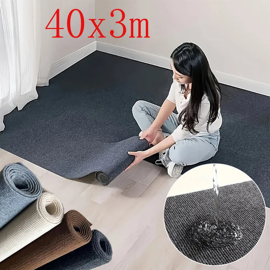 Peel-and-Stick Floor Runner — Self-Adhesive Non-Slip Kitchen and Bathroom Mat