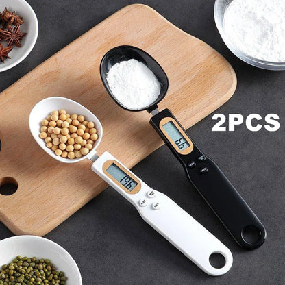 Digital Spoon Scale — LCD Kitchen Measuring Spoon for Coffee and Baking