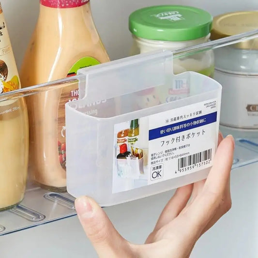 Clear Fridge Drawer Organizer Box — Food-Safe, Set of 1 to 5