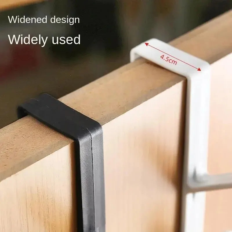 Over-Door Coat and Bag Hook Rack — Multi-Hook, No Drilling