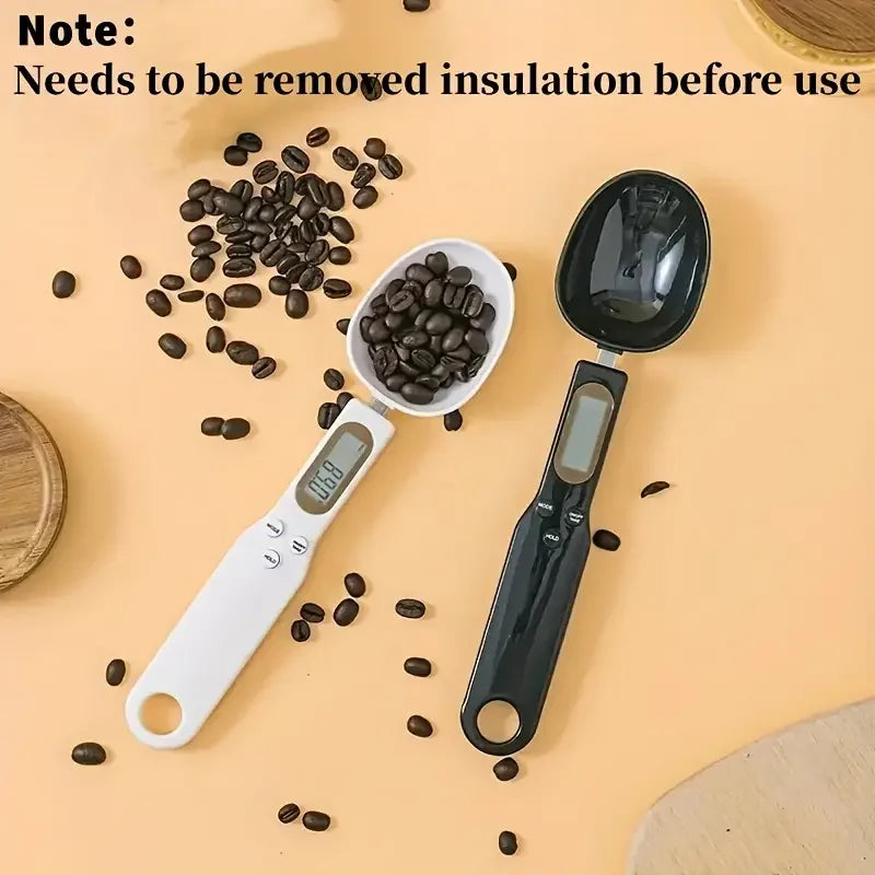 Digital Spoon Scale — LCD Kitchen Measuring Spoon for Coffee and Baking