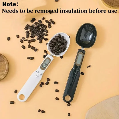 Digital Spoon Scale — LCD Kitchen Measuring Spoon for Coffee and Baking