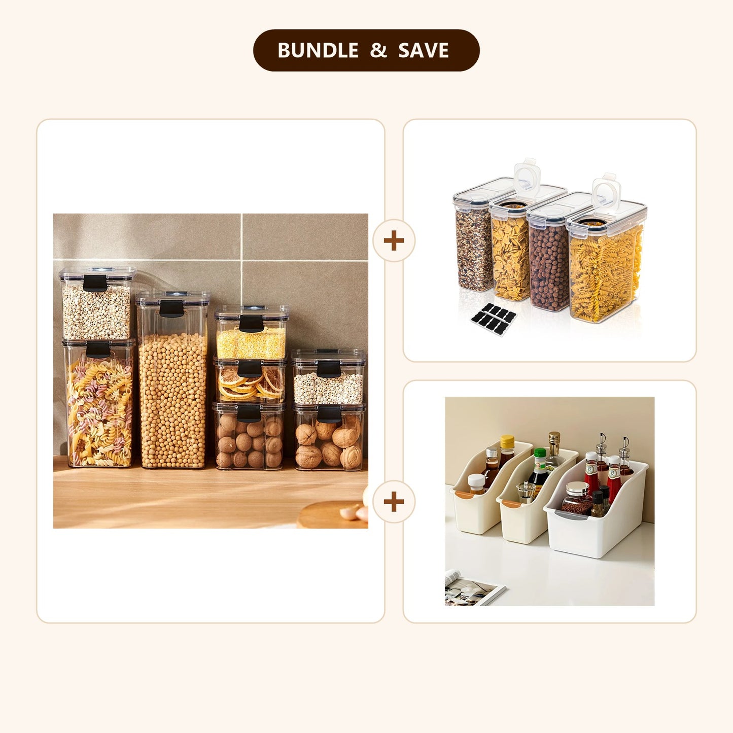 HomeScroll Pantry Reset Complete Bundle — included products