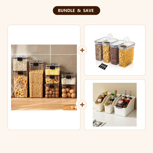 HomeScroll Pantry Reset Complete Bundle — included products